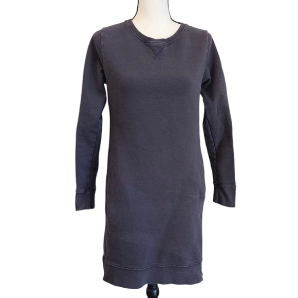 Pact Organic Cotton Down Time Sweatshirt Dress S - Picture 1 of 8